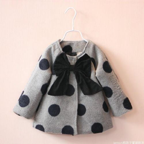 Manteau pour fille en laine - Ref 2162332