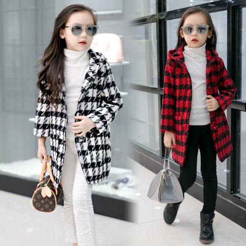 Manteau pour fille en cachemire - Ref 2162338