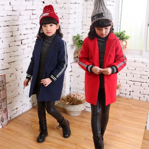 Manteau pour fille en laine - Ref 2162350