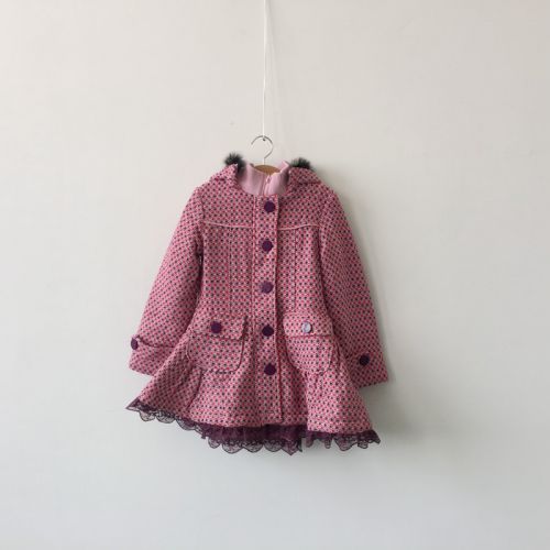 Manteau pour fille en mélange - Ref 2162370