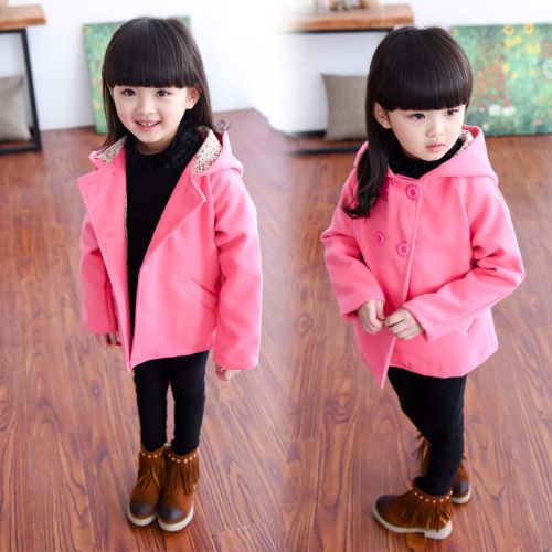 Manteau pour fille en laine - Ref 2162373