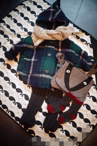 Manteau pour fille en laine - Ref 2162374