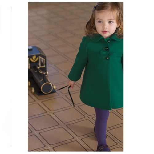 Manteau pour fille GIMETTONI en laine - Ref 2162375