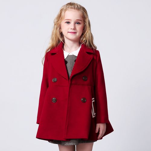 Manteau pour fille MIQIDIDA en mélange - Ref 2162378