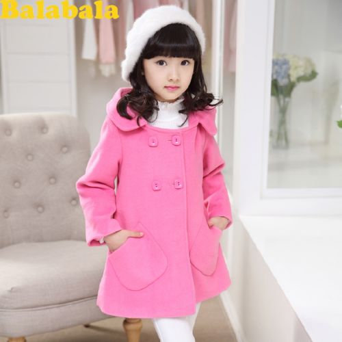 Manteau pour fille en laine - Ref 2162379