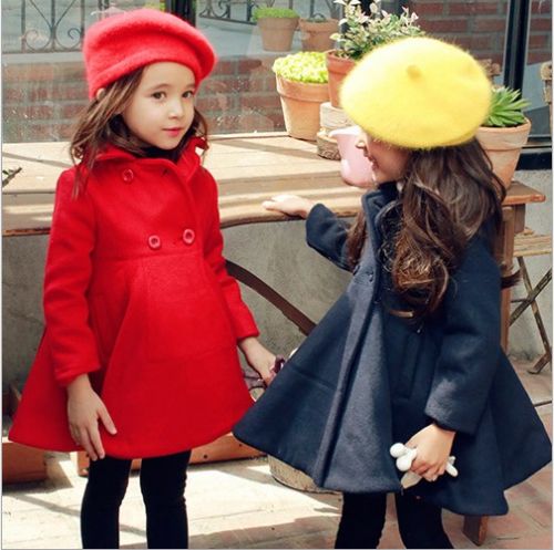 Manteau pour fille en mélange - Ref 2162381