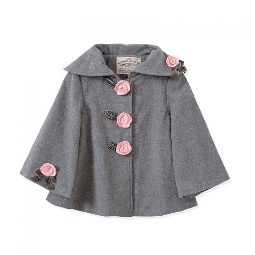 Manteau pour fille en mélange - Ref 2162387