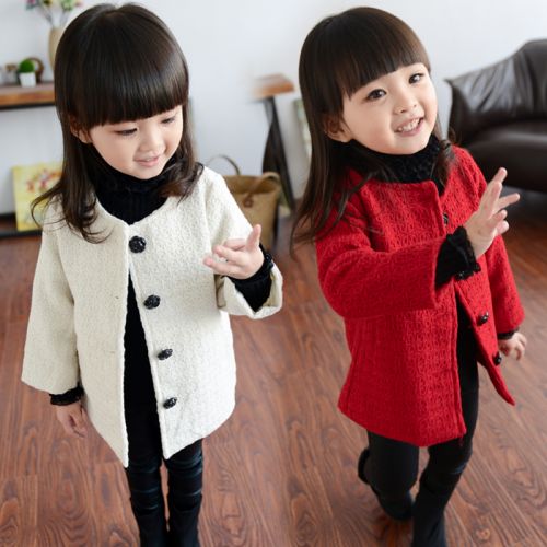 Manteau pour fille en laine - Ref 2162388