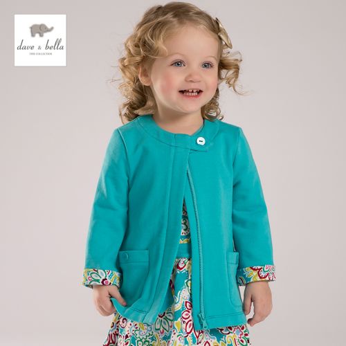 Manteau pour fille DAVEBELLA en flanelle - Ref 2162392
