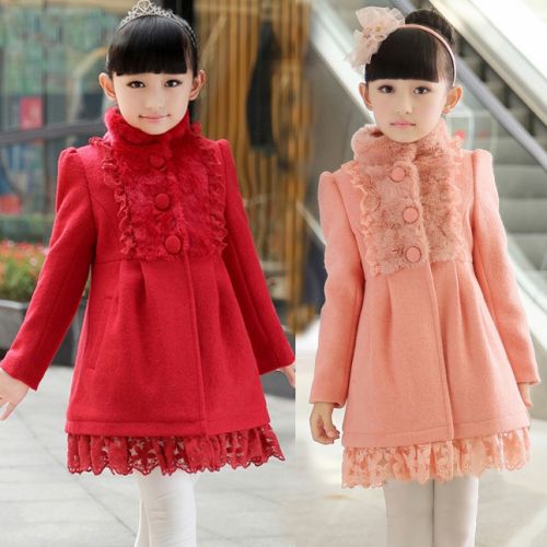 Manteau pour fille en mélange - Ref 2162395