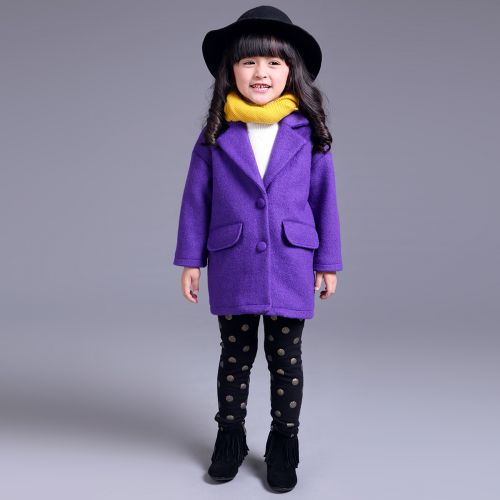 Manteau pour fille DEESHA en mélange - Ref 2162403