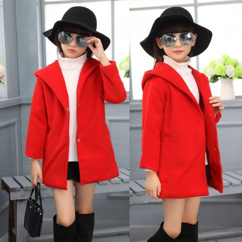 Manteau pour fille en de laine - Ref 2162408