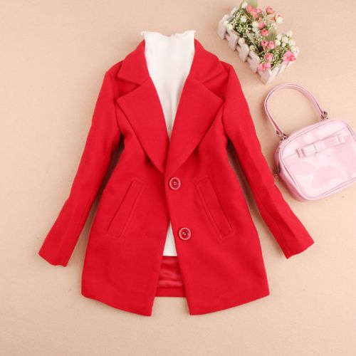 Manteau pour fille en laine - Ref 2162420