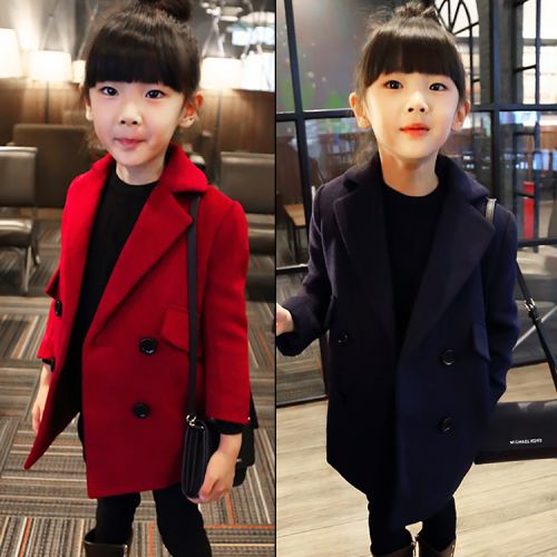 Manteau pour fille en mélange - Ref 2162425