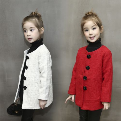 Manteau pour fille LOVE BABE en coton - Ref 2162441