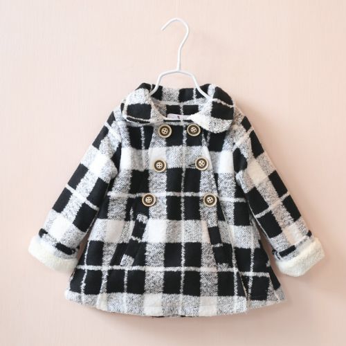 Manteau pour fille en mélange - Ref 2162449