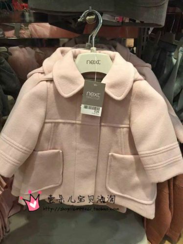 Manteau pour fille NEXT en laine - Ref 2162460