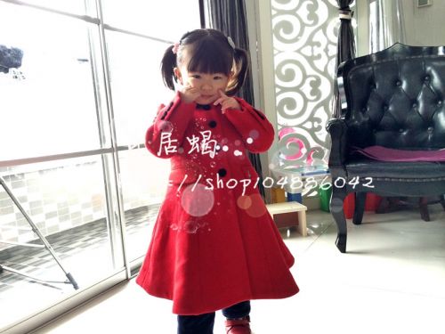 Manteau pour fille en cachemire - Ref 2162469