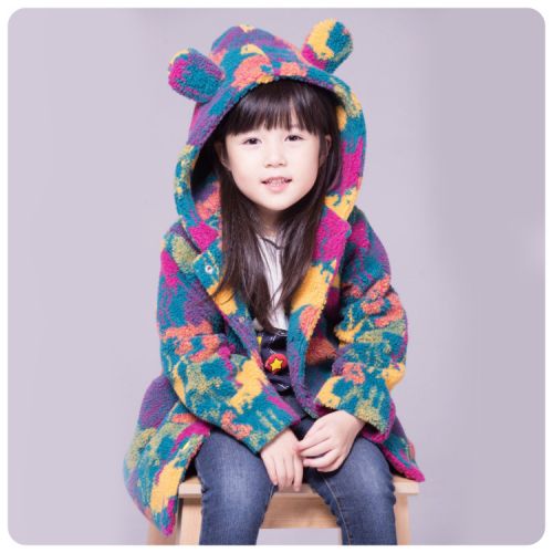 Manteau pour fille en laine - Ref 2162472