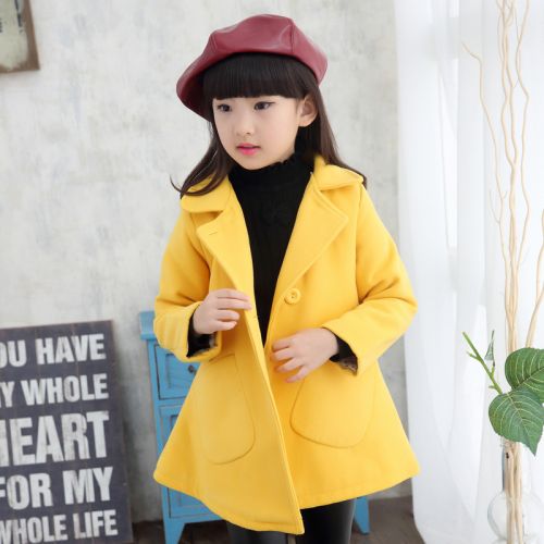 Manteau pour fille en laine - Ref 2162487