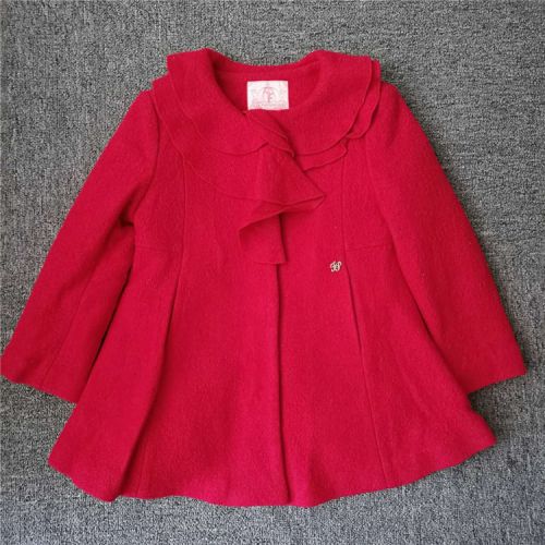 Manteau pour fille en laine - Ref 2162495