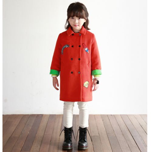 Manteau pour fille en laine - Ref 2162498