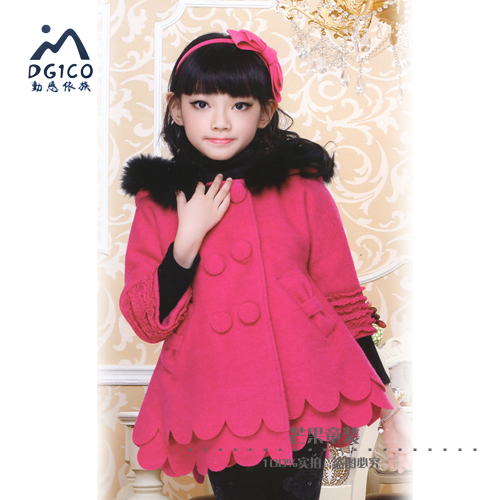 Manteau pour fille en laine - Ref 2162508
