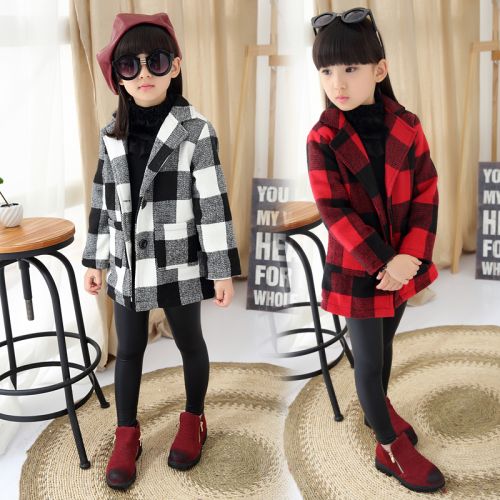 Manteau pour fille en mélange - Ref 2162511