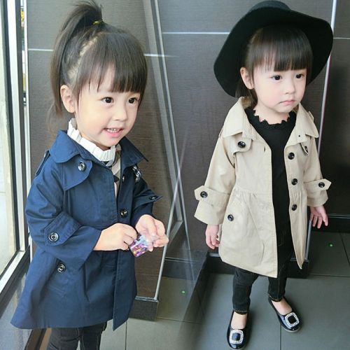 Manteau pour fille en Toile de coton - Ref 2162680