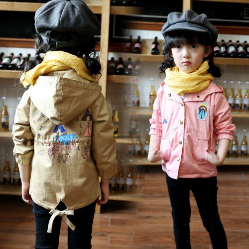Manteau pour fille en Toile de coton - Ref 2162741