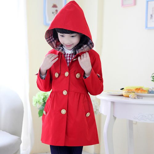 Manteau pour fille en Toile de coton - Ref 2162757