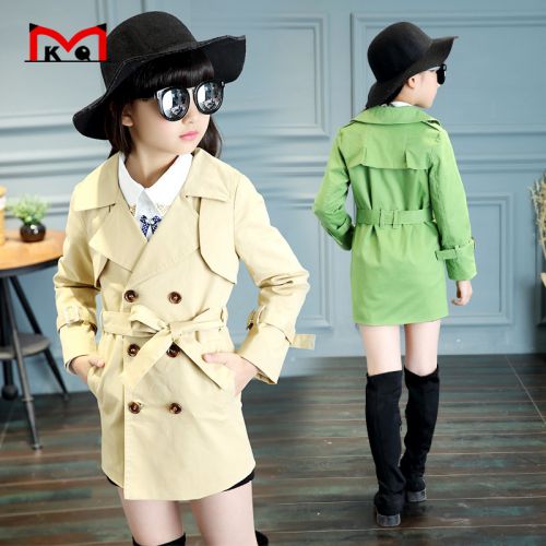 Manteau pour fille en Toile de coton - Ref 2162776