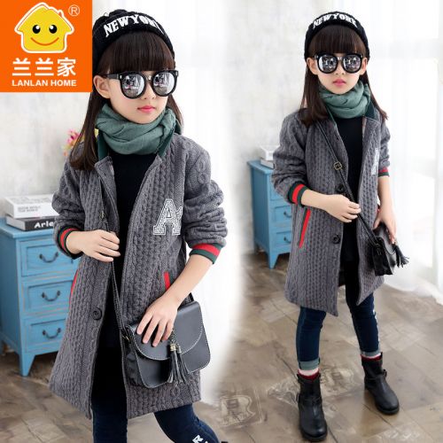 Manteau pour fille LANLAN HOME en Toile de coton - Ref 2162827