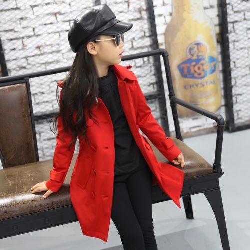 Manteau pour fille en Toile de coton - Ref 2162845