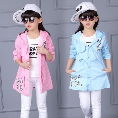 Manteau pour fille en Toile de coton - Ref 2162956