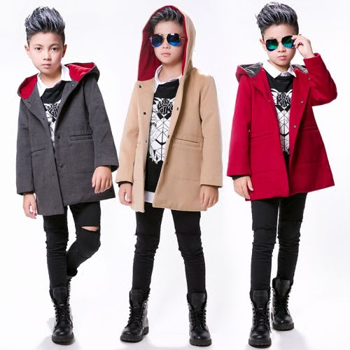 Manteau pour garçon en mélange - Ref 2161203