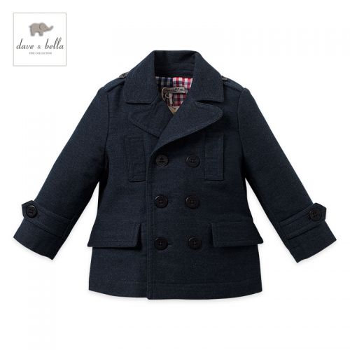 Manteau pour garçon DAVEBELLA en mélange - Ref 2161206