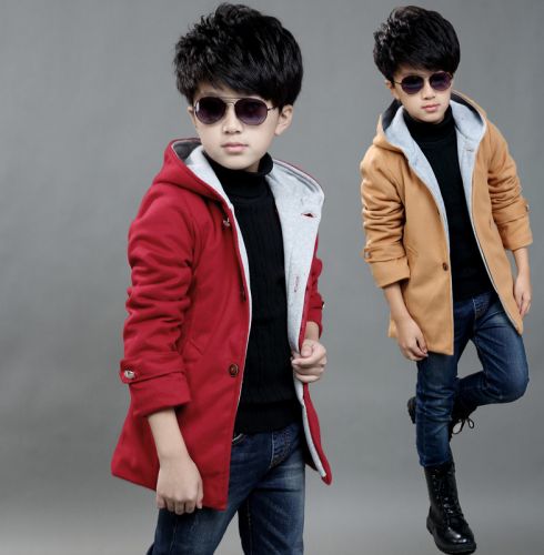 Manteau pour garçon en mélange - Ref 2161210