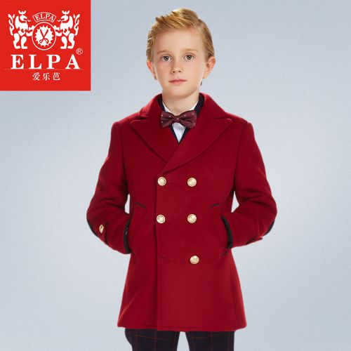 Manteau pour garçon ELPA en laine - Ref 2161245