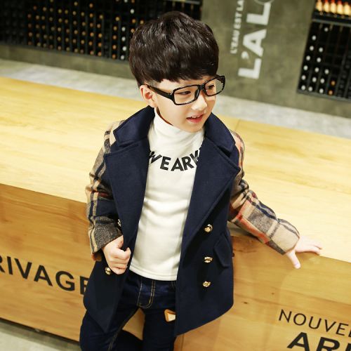Manteau pour garçon en mélange - Ref 2161254