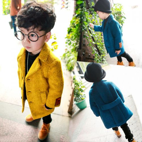 Manteau pour garçon en laine - Ref 2161277