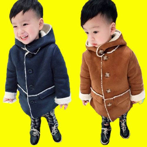 Manteau pour garçon en flanelle - Ref 2161280