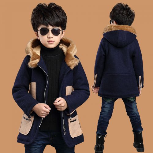 Manteau pour garçon en laine - Ref 2161290