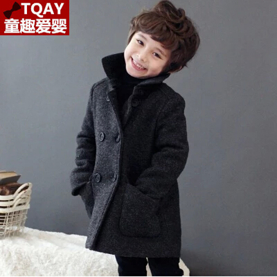Manteau pour garçon en laine - Ref 2161294