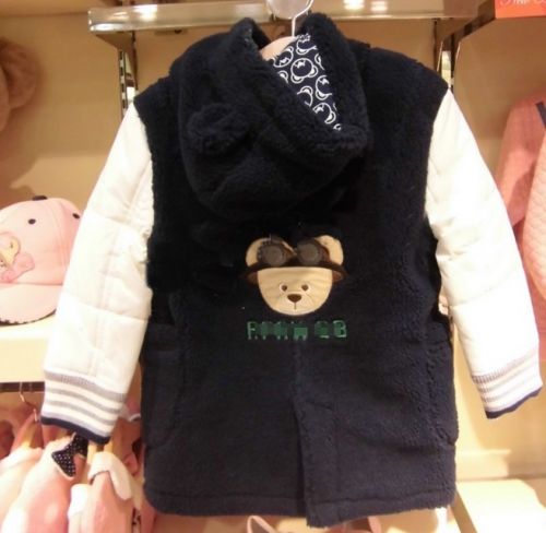 Manteau pour garçon en flanelle - Ref 2161303