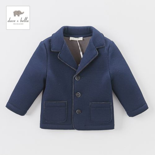 Manteau pour garçon DAVEBELLA en flanelle - Ref 2161312
