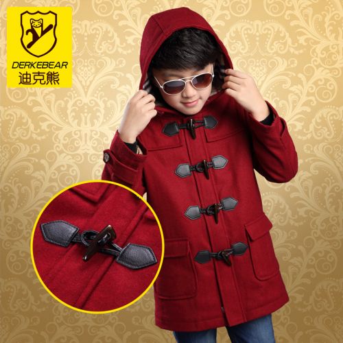 Manteau pour garçon DERKEBEAR en laine - Ref 2161352