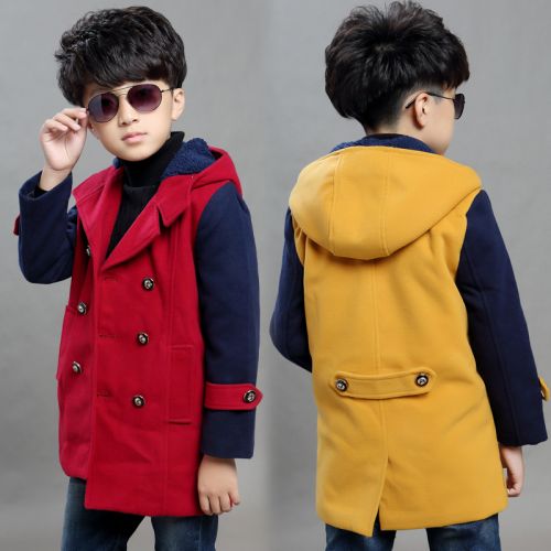 Manteau pour garçon en laine - Ref 2161423