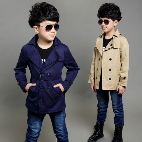 Manteau pour garçon TUOX en Toile de coton - Ref 2163001
