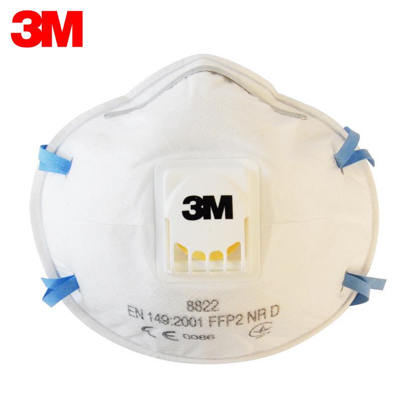 Masque anti pollution en Coton électrostatique à haute efficacité - Antipoussière anti-buée anti-PM25 respirant Ref 3404177